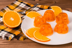 gelantina de naranja